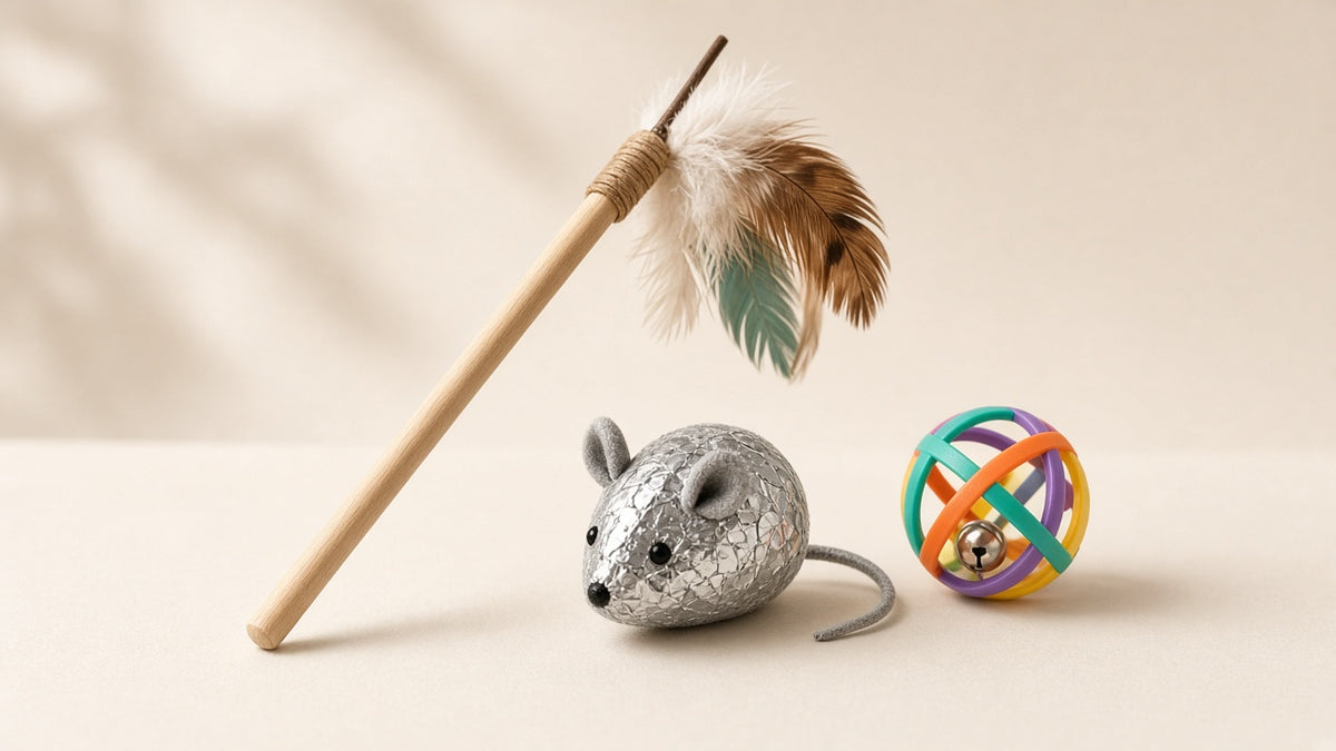ZiziPaw Pounce & Play Cat Toy Set
